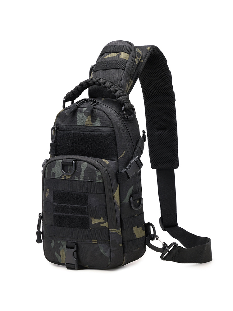 Canvas Backpack Casual - الرجال الخصر حقيبة الرياضة الكتف في