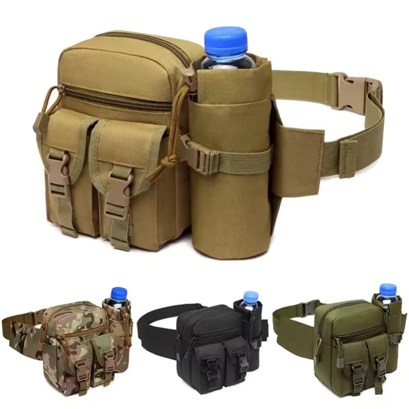Hydration Pack Outdoor - حقيبة خصر خارجية للرجال، حقيبة تكتيكية