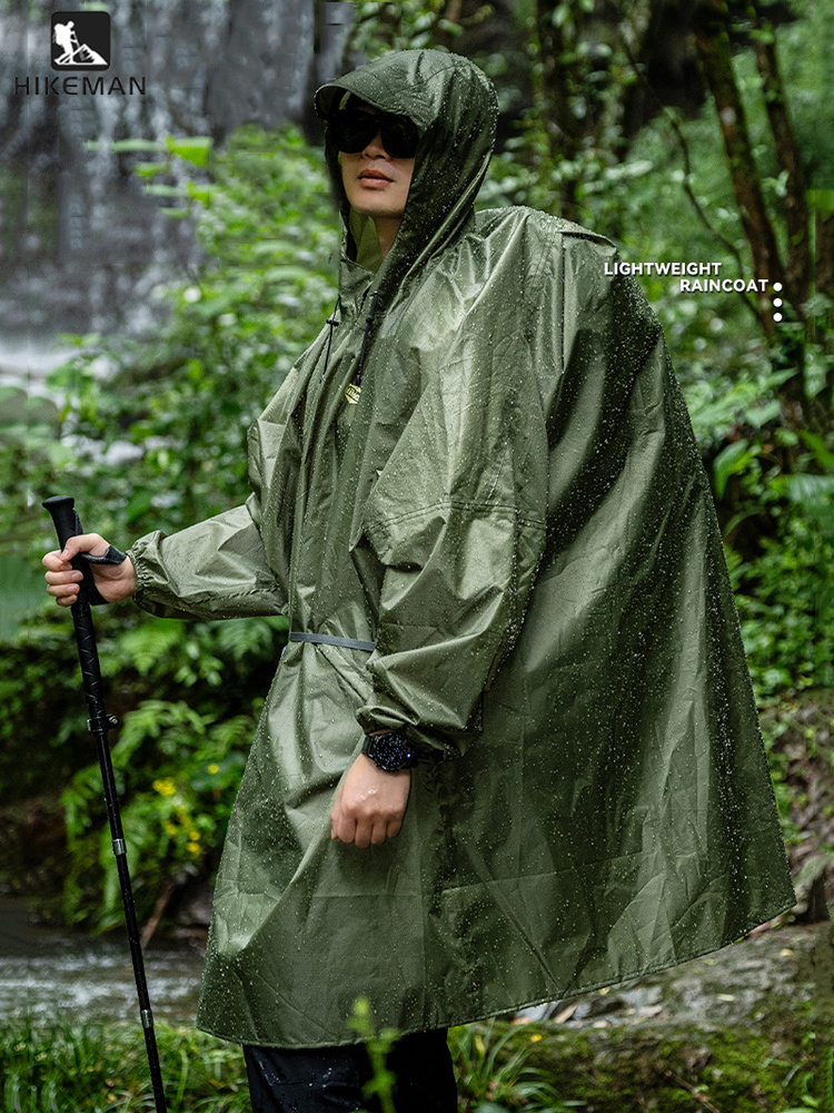 Rain Cover Backpack - معطف مطر خفيف الوزن بسحاب مصنوع