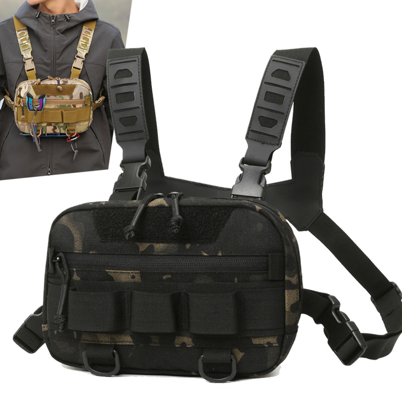 Rucksack Military Style - التكتيكية الصدر تلاعب حقيبة الظهر التخييم