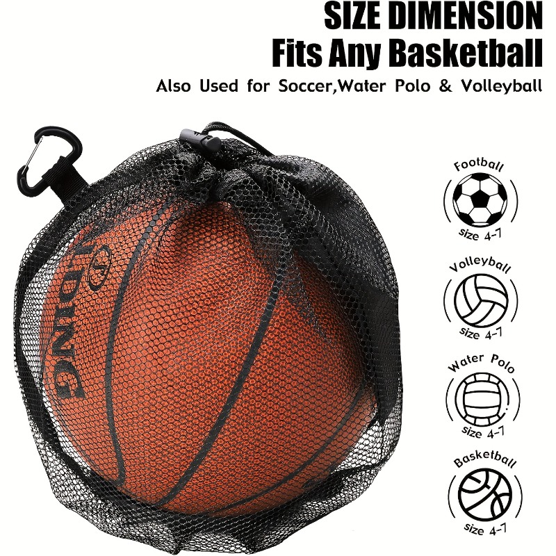 Drawstring Gym Bag - حقيبة شبكية محمولة صغيرة الحجم لكرة