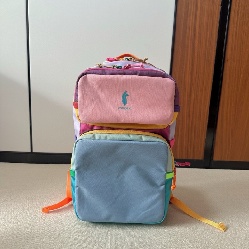Canvas Backpack Casual - حقيبة ظهر دوبامين ملونة خفيفة الوزن