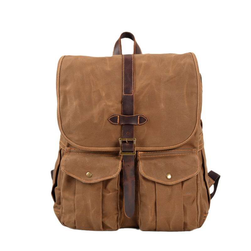 Canvas Backpack Casual - حقيبة ظهر جديدة للرجال من قماش