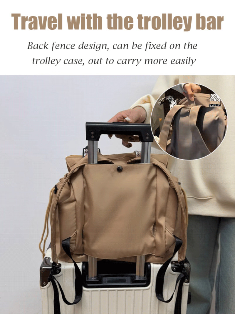 Backpack Diaper Bag - حقيبة ظهر نسائية متعددة الوظائف لتنظيم