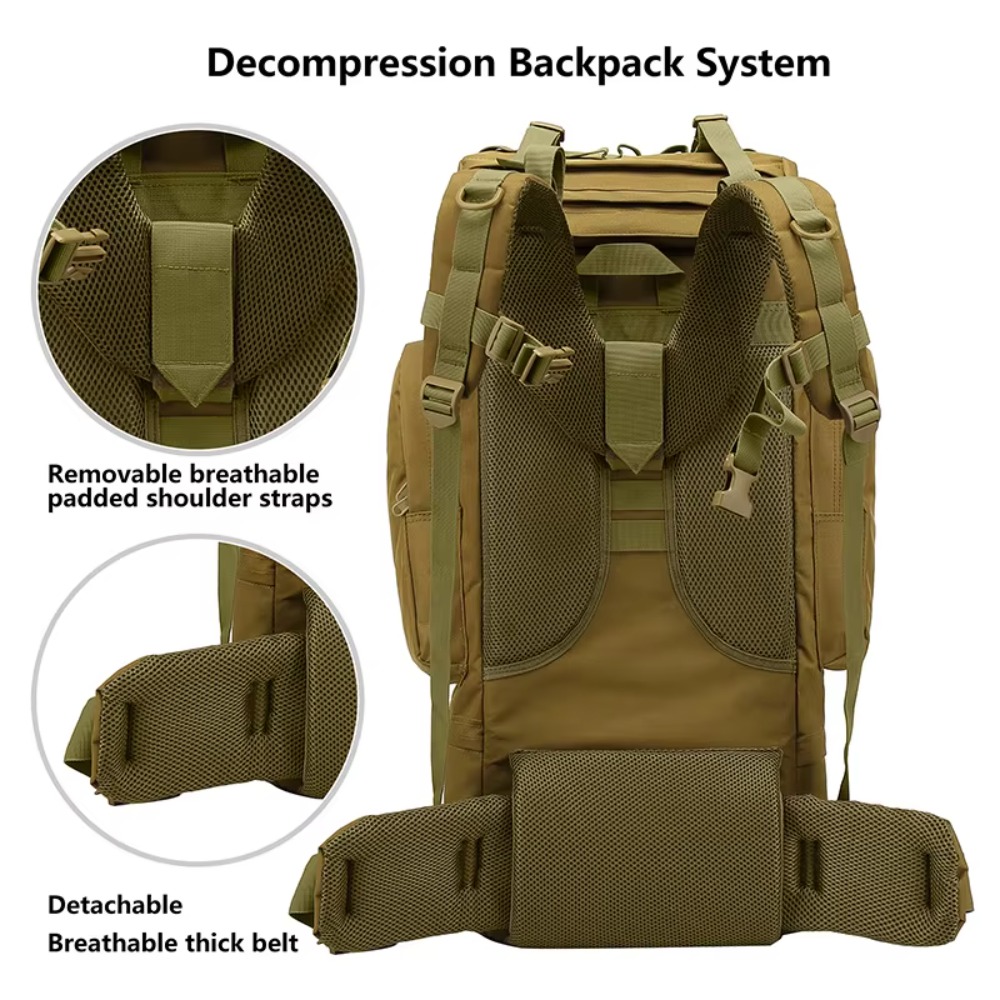 حقيبة ظهر تكتيكية للصيد والتخي - مراجعة Rain Cover Backpack وسعره