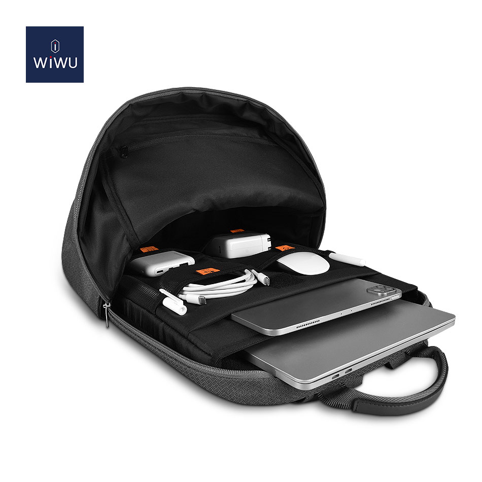 Wiwu-حقيبة ظهر لابتوب بسعة كبي - مراجعة Laptop Backpack 15.6 وسعره
