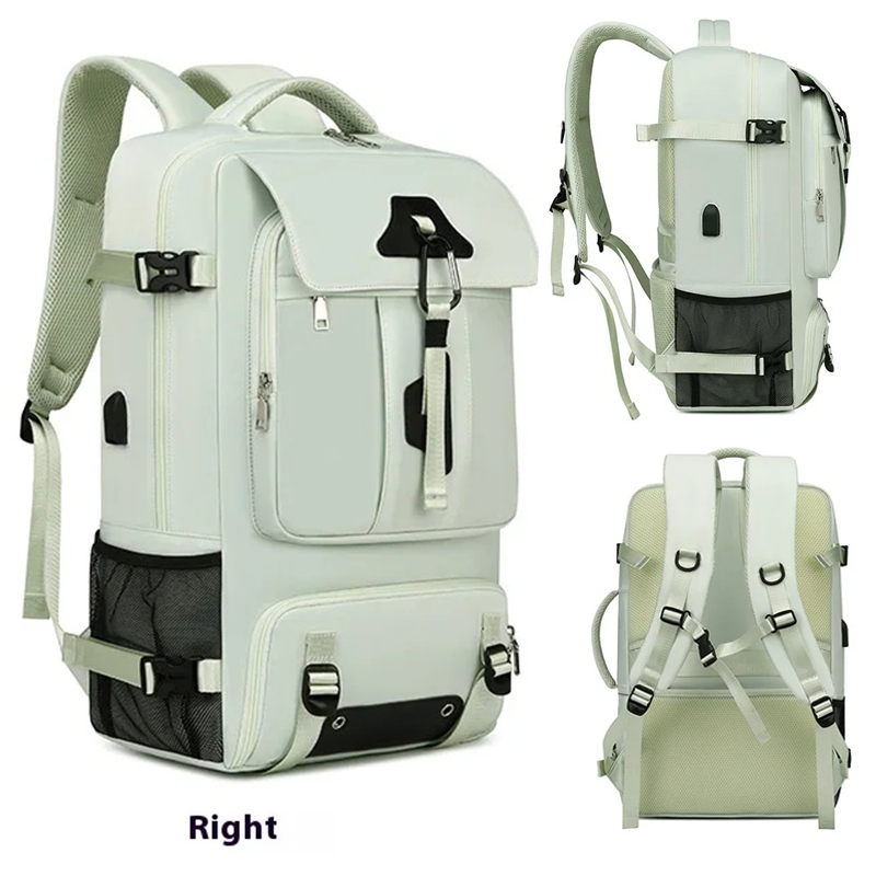 55L حقيبة سفر سعة كبيرة للرجال - مراجعة Laptop Backpack 15.6 وسعره