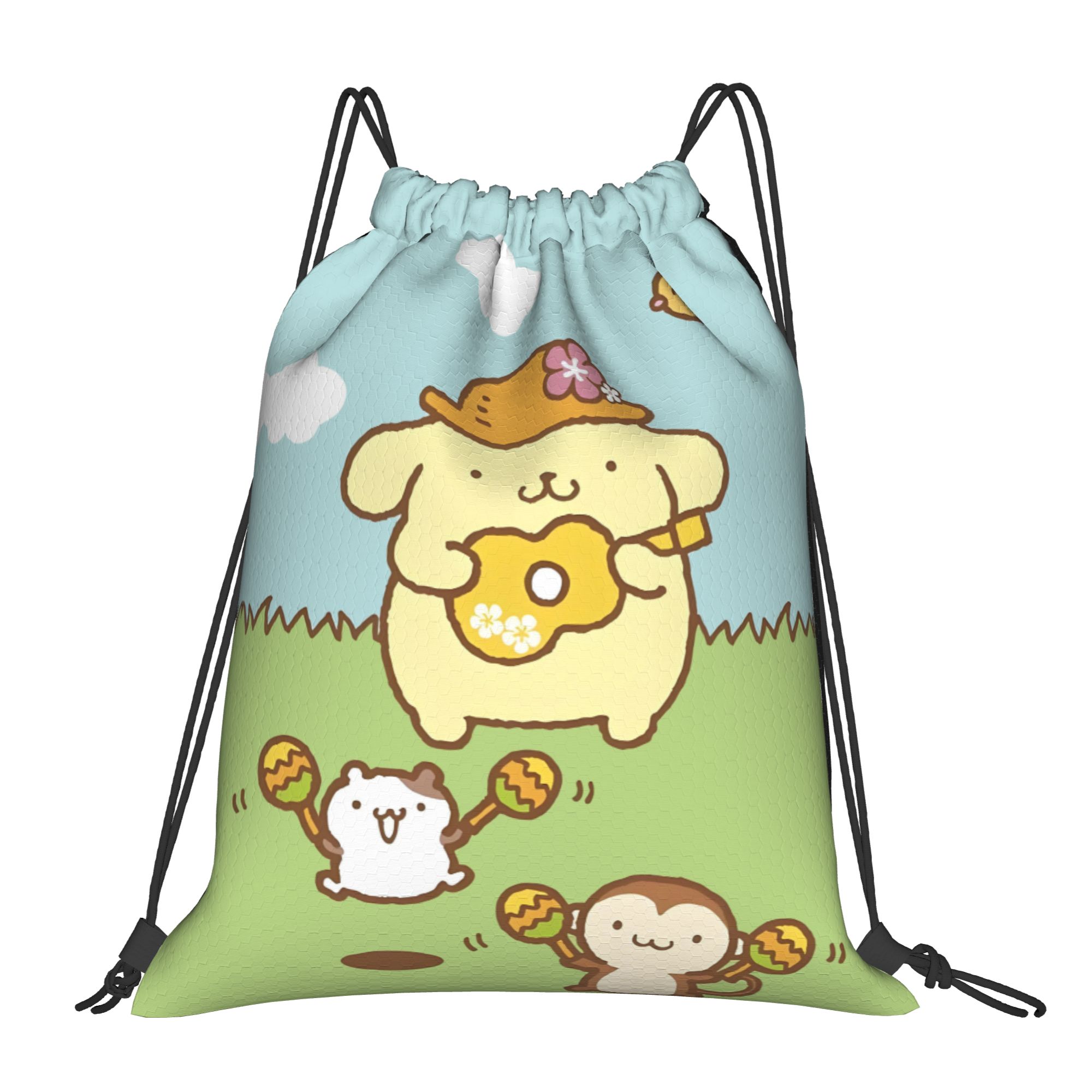 حقائب ظهر مخصصة من P-Pompompur - مراجعة Drawstring Gym Bag وسعره