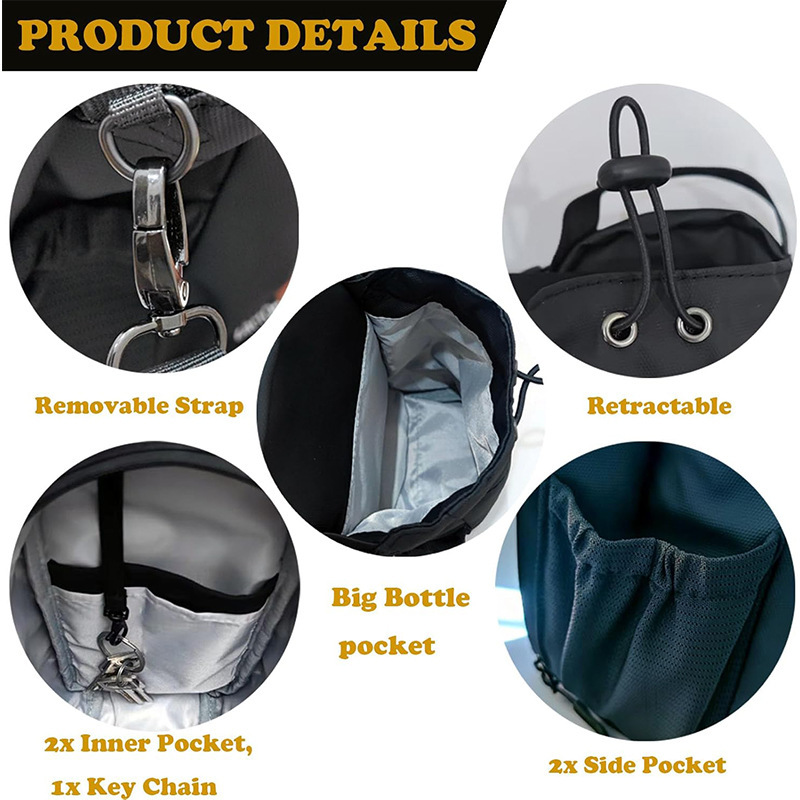 2025 حقيبة زجاجة مياه مغناطيسي - مراجعة Hydration Pack Outdoor وسعره