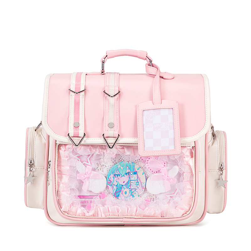 حقيبة مدرسية يابانية للبنات، ح - مراجعة Fashion Backpack Women وسعره