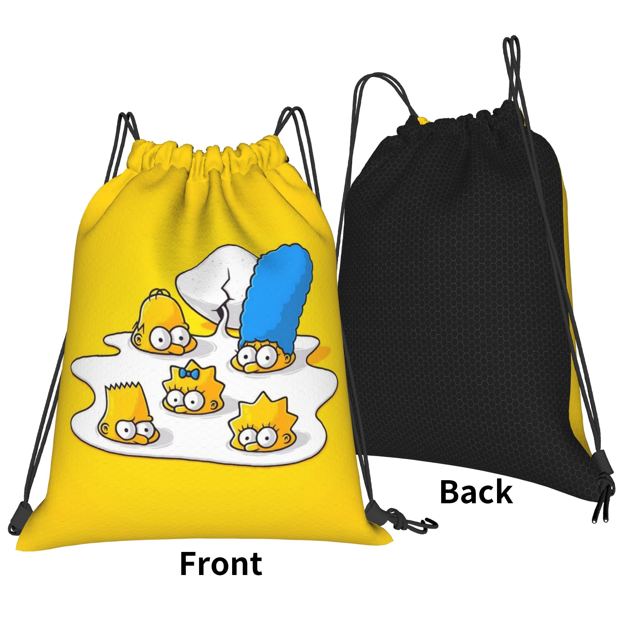حقيبة ظهر برباط من سيمبسونس بر - مراجعة Drawstring Gym Bag وسعره