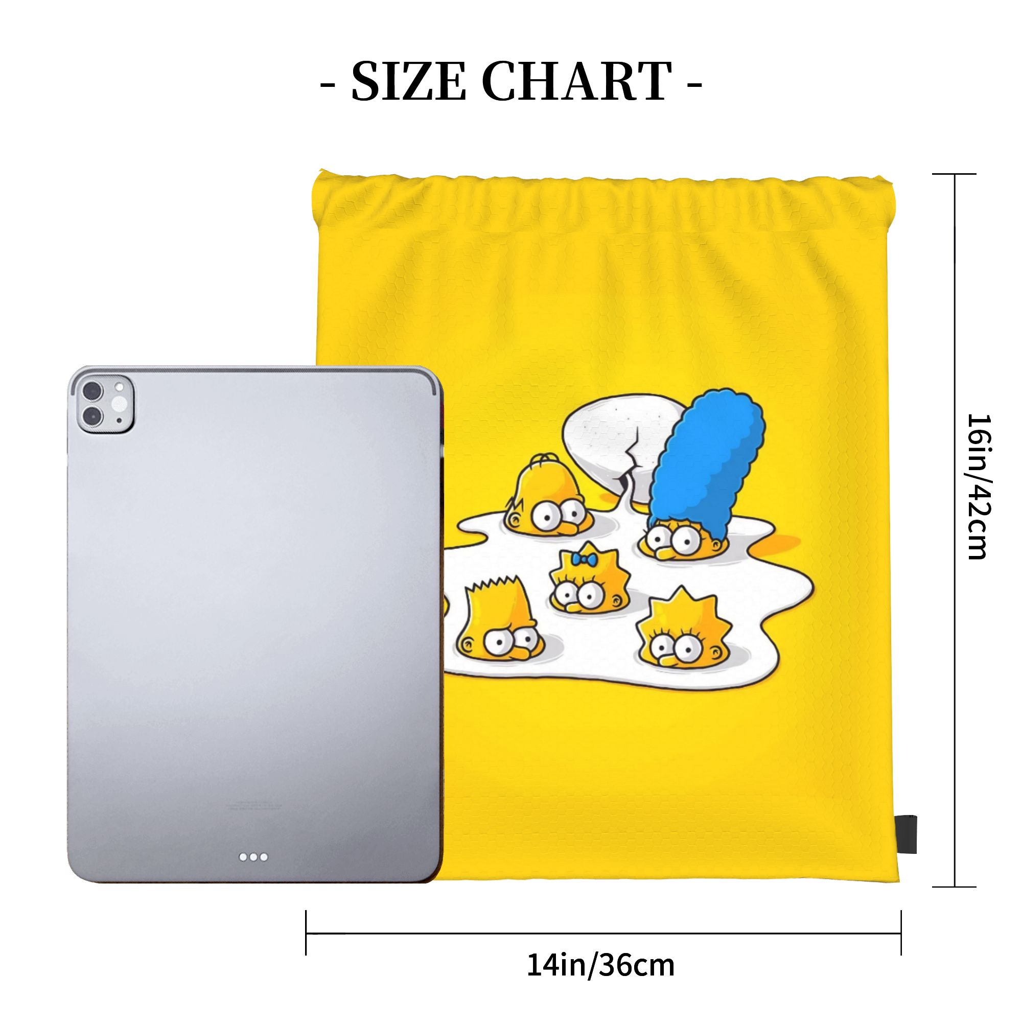 حقيبة ظهر برباط من سيمبسونس بر - مراجعة Drawstring Gym Bag وسعره