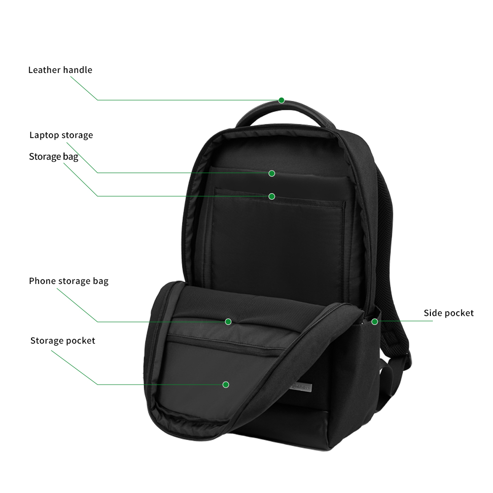 حقيبة ظهر للكمبيوتر المحمول لج - مراجعة Laptop Backpack 15.6 وسعره