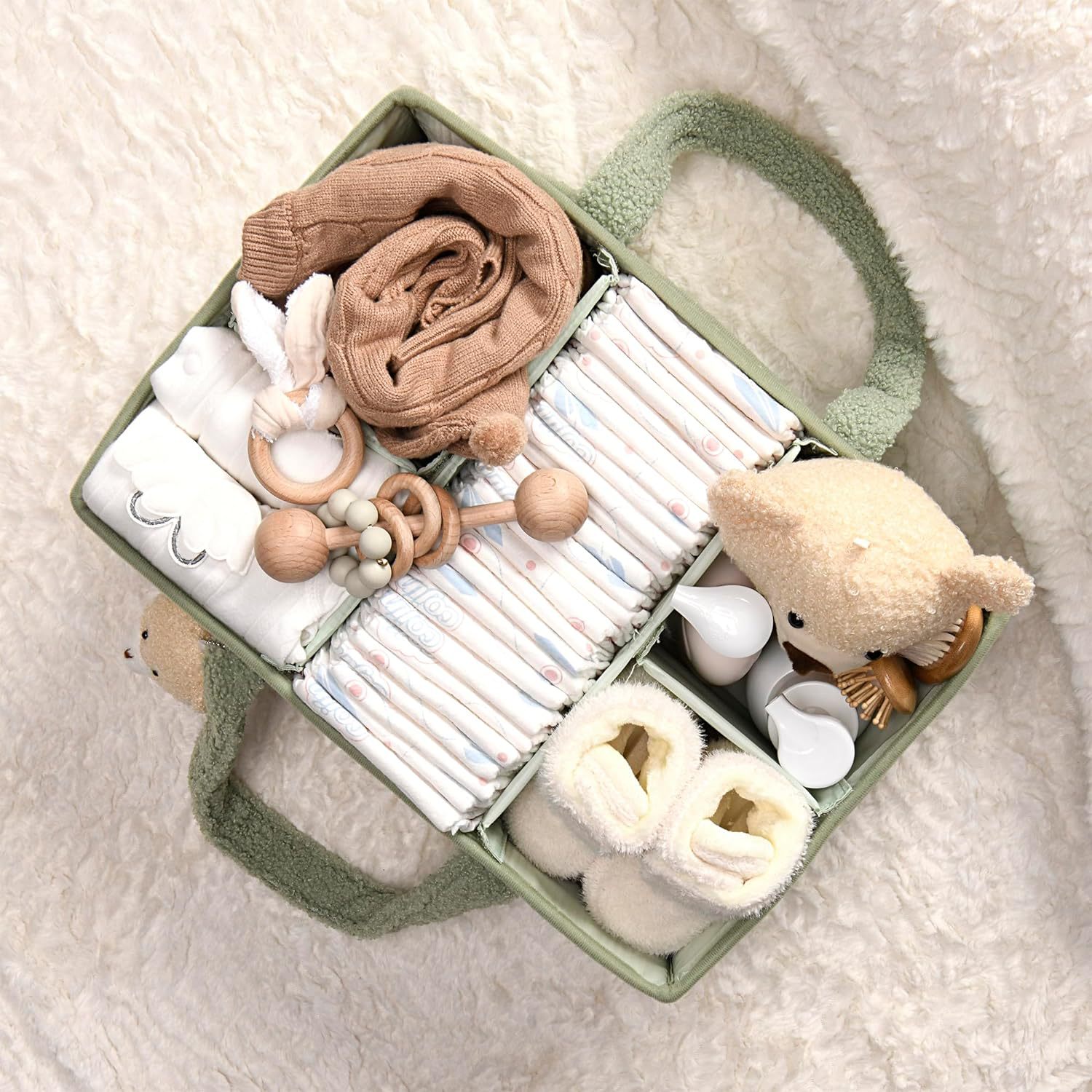 حقيبة سفر كبيرة السعة للأمهات، - مراجعة Backpack Diaper Bag وسعره
