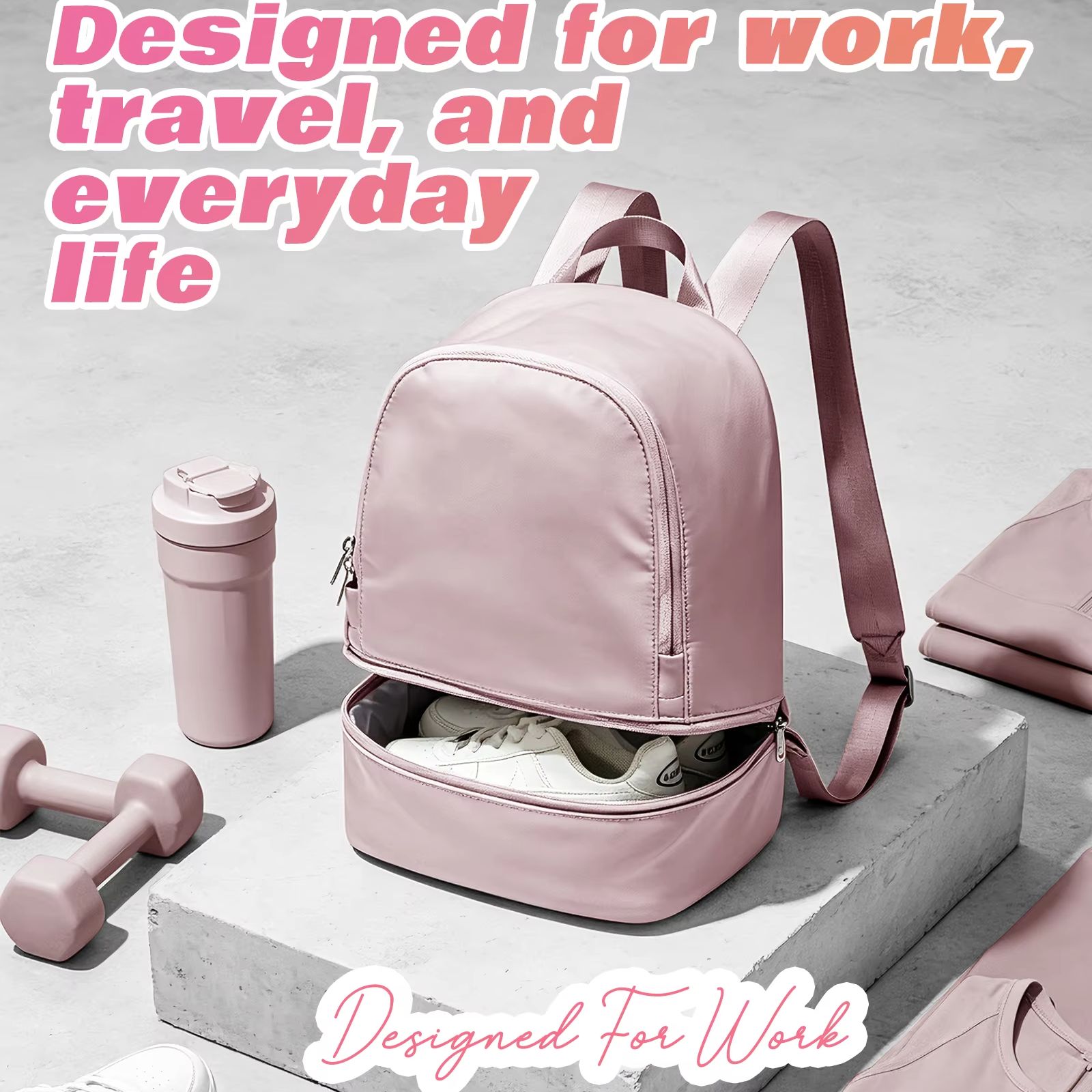 حقيبة للنساء، حقيبة ظهر رياضية - مراجعة Fashion Backpack Women وسعره