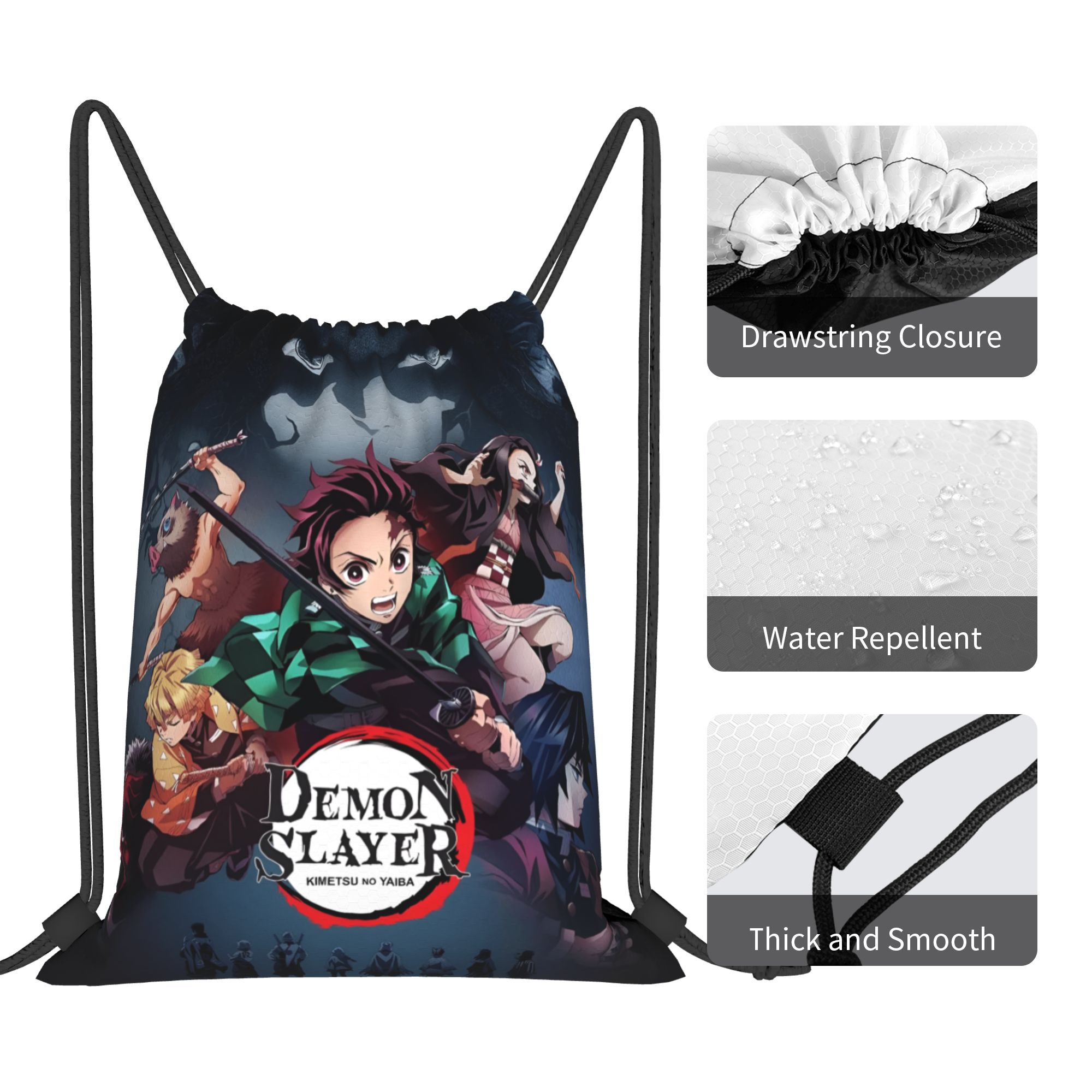 حقيبة ظهر مخصصة برباط من D-Dem - مراجعة Drawstring Gym Bag وسعره