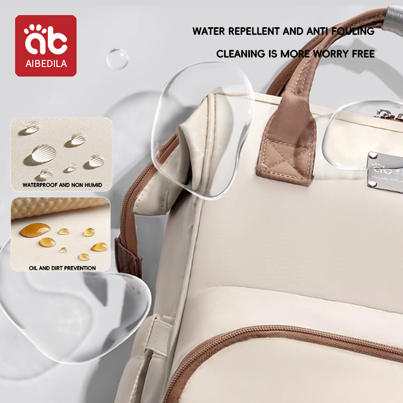 حقيبة الأم خفيفة الوزن ومتعددة - مراجعة Backpack Diaper Bag وسعره