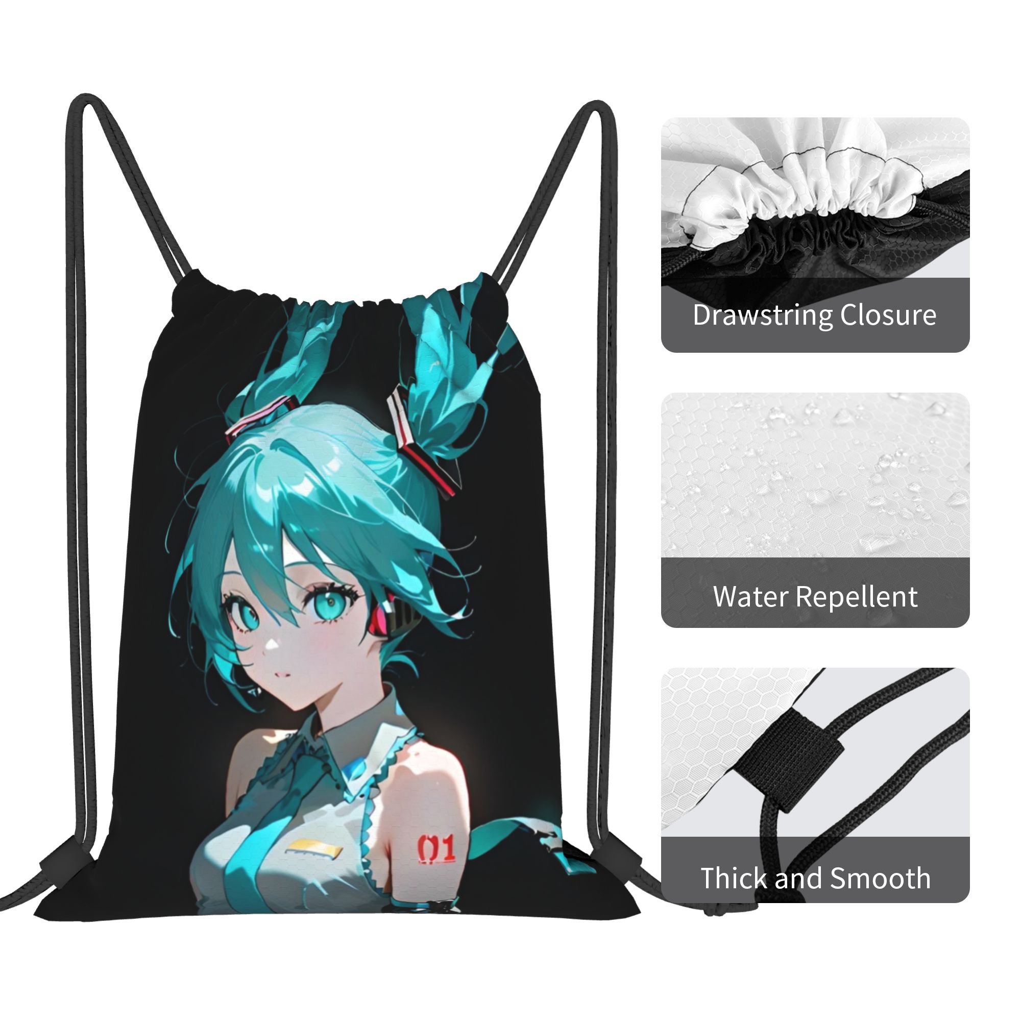 حقيبة ظهر رياضية برباط من H-Ha - مراجعة Drawstring Gym Bag وسعره