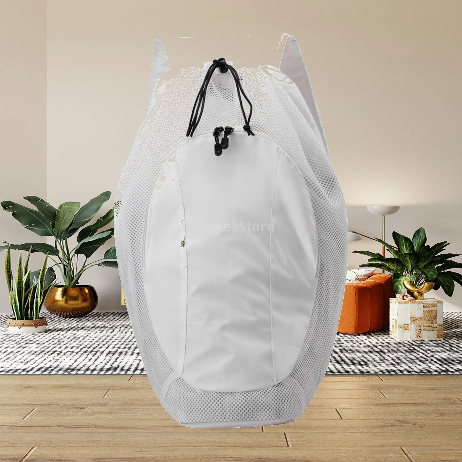 حقيبة ظهر برباط للشاطئ والصالة - مراجعة Drawstring Gym Bag وسعره
