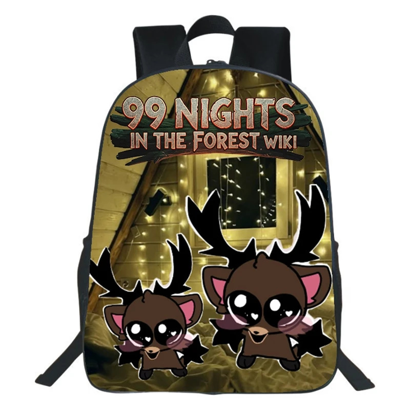99 ليال في الغابة لعبة على ظهر - مراجعة School Backpack Teen وسعره