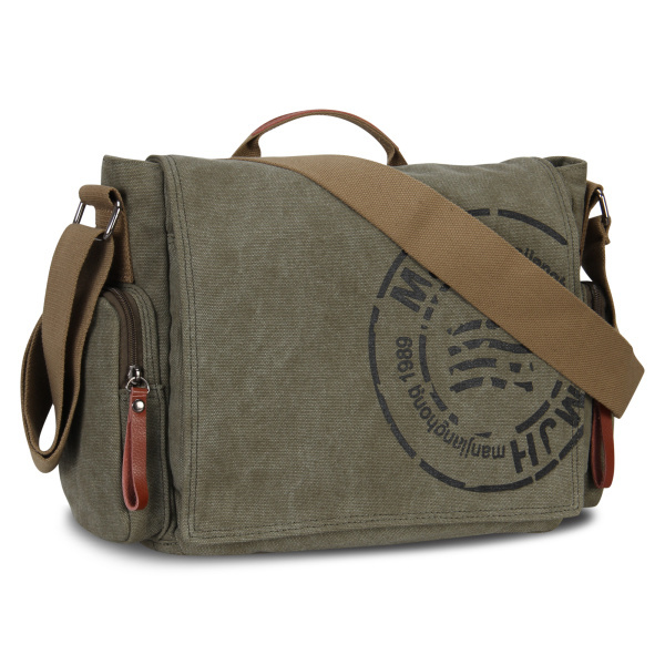 حقيبة يد قماشية للرجال ، حقيبة - مراجعة Canvas Backpack Casual وسعره
